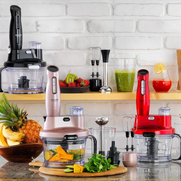 SCHAFER MEISTER MULTI BLENDER SET -17 PRÇ.- KIRMIZI-01